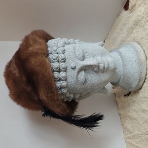 Vintage mink hat.